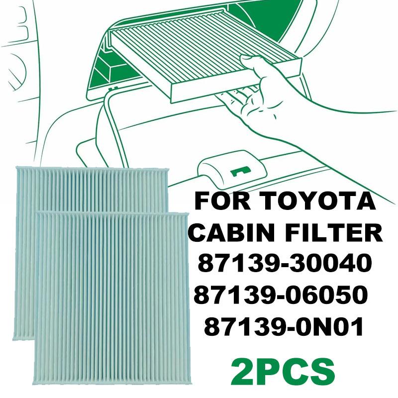 For Toyota Car Cabin Filter Kits Air Filter Replacement 87139-30040 87139-06050 87139-0N01 Air Conditioning Filter Car Filter