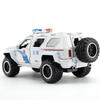1:24 QianZhiBaDun LaDa 2106 Polizeiauto Modelle Spielzeug Ton Licht Miniaturfahrzeuge Tür zu öffnen Geländewagen Jungen Sammlung Spielzeug