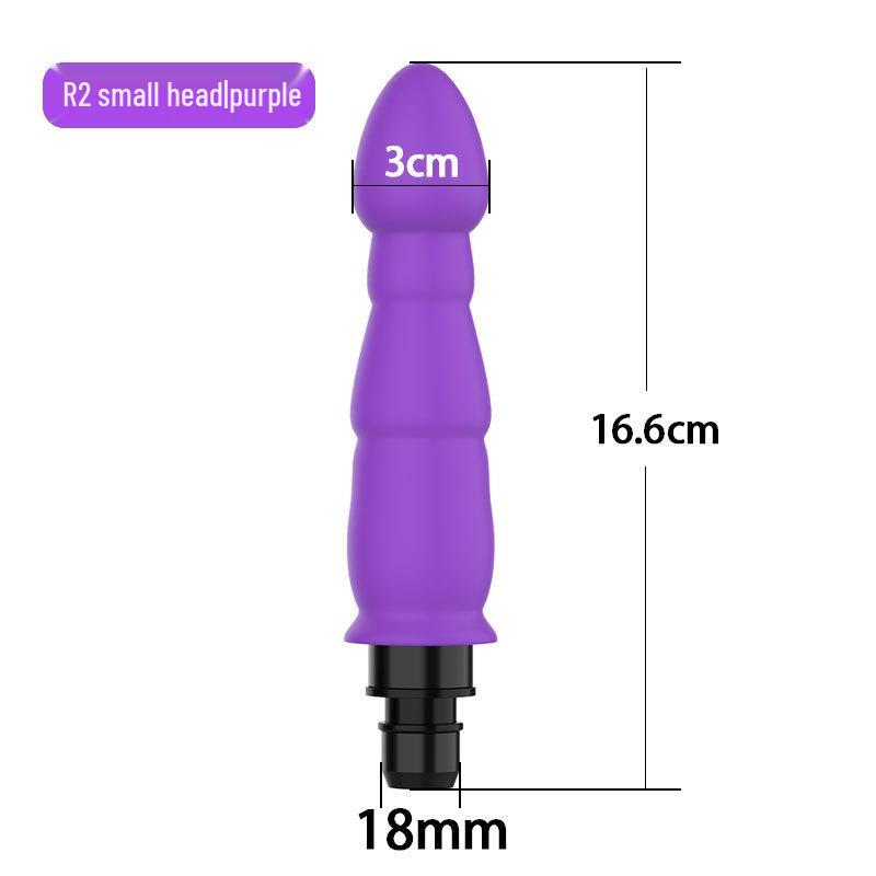 Modified Erotic Silicone Fascia Gun Massage Head for Muscle Relaxation