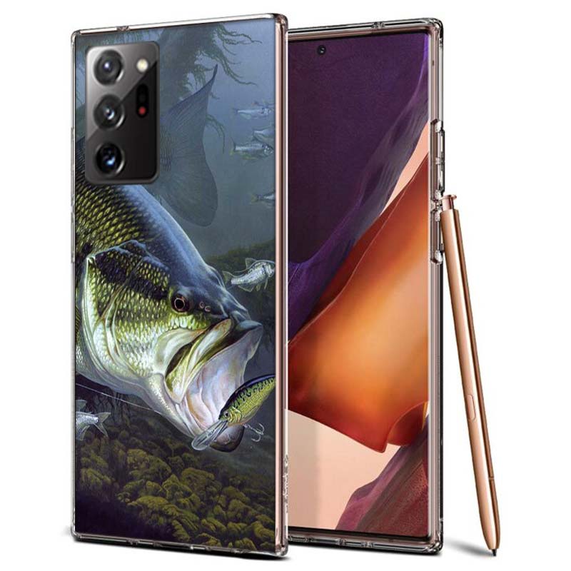 Angelzubehör Fisch Handyhülle für Samsung A55 A35 A25 A15 A07 A05S A16 A17 A26 A36 A37 A56 A57 Galaxy Note 20 10 A50S A71 A51 A31