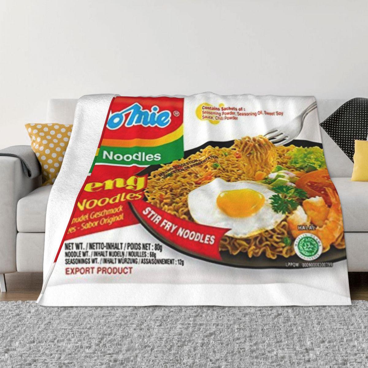 Indomie Оригинальный вкус Ультрамягкое одеяло из микрофлиса 50x60in