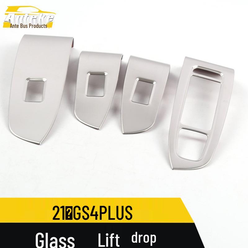21 GS4 PLUS Glass Lift Trim & Window Switch Decor for GS4 - Car Accessories