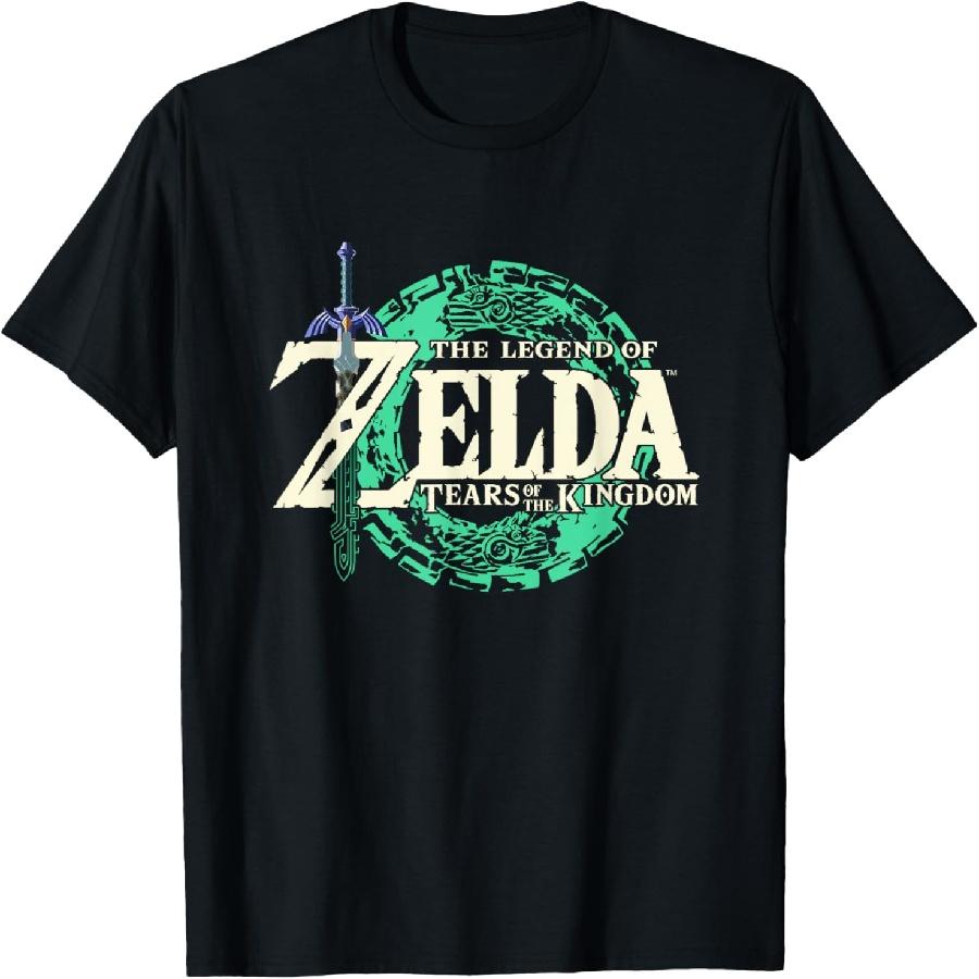 

Футболка The Legend of Zelda Tears of the Kingdom Hyrule (передняя и задняя стороны) S чёрный