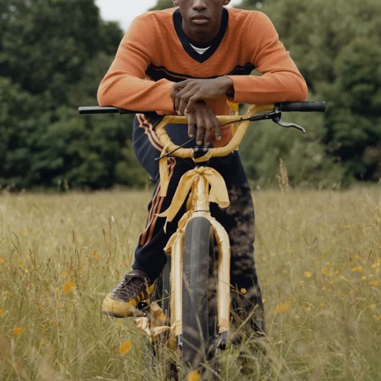 Adidas X Wales Bonner Pletený Dlouhý Rukáv Oranžová Pánská Tílka HG2152