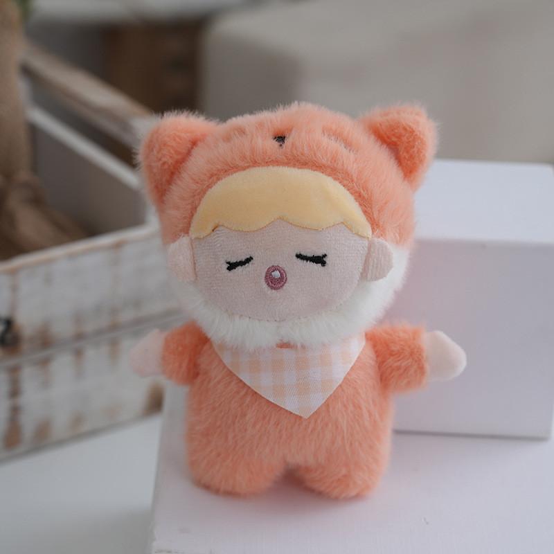 Cartoon Cute Fox Rabbit Dinosaur Shaped Sleeping Baby Plush Toy For Children