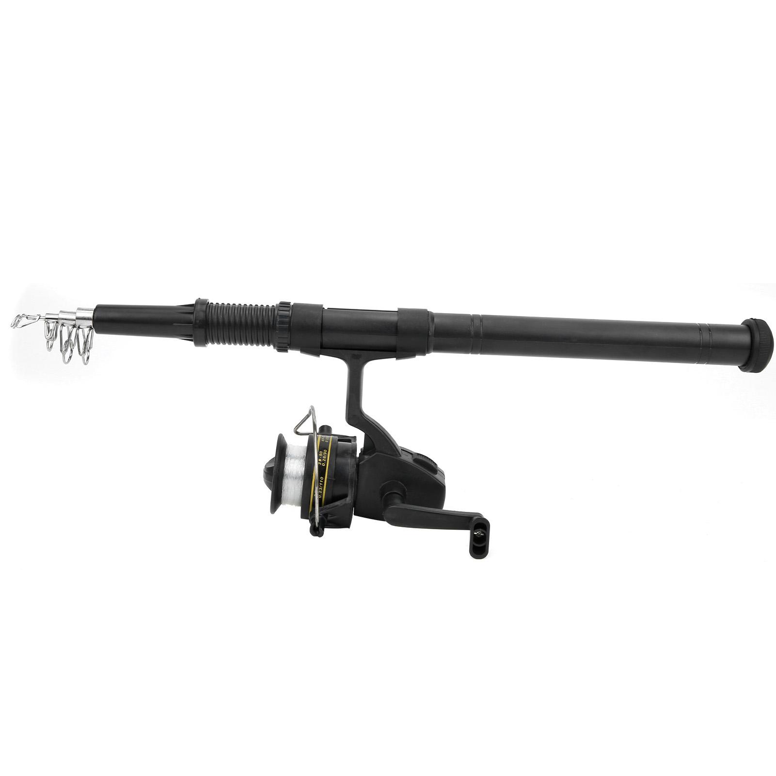 

1,6 м удочка, рыболовная катушка, набор рыболовных крючков для морской рыбалки в пресной воде с лодки