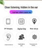 Listeron Yuanximen Wireless Hearing Aids: Invisible In-Ear & Behind-the-Ear for Young & Elderly Deafness