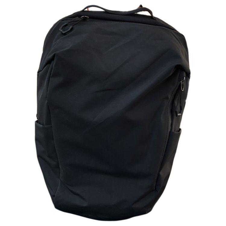 New Anta × China National Geography, Collaboration Fabric Backpack Regular Unisex Black 192417162-1