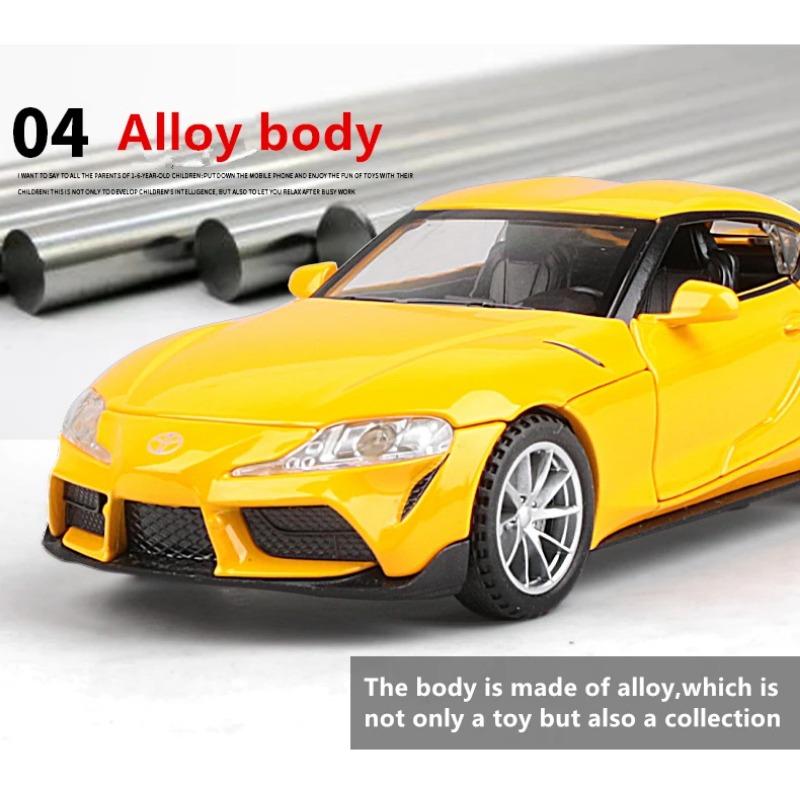 1/32 Toyota GR Supercar Toy Alloy Car Diecasts & Toy Vehicles Car Model Miniature Scale Model Toys for Children