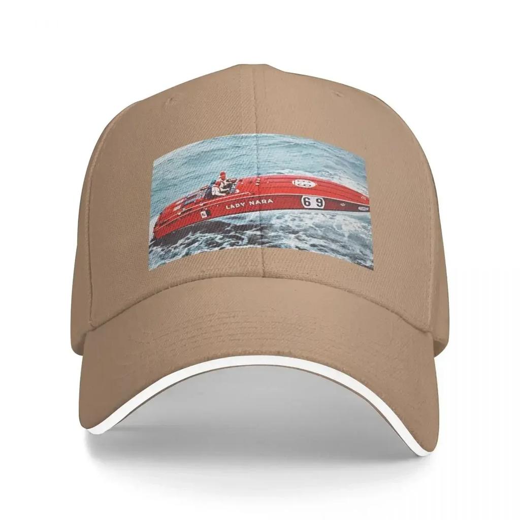 s Italian Racing Boat (Retro) Baseball Cap tea Hat Golf Hat Unisex hard hat Luxury Unisex Womens Golf Wear Unisexs