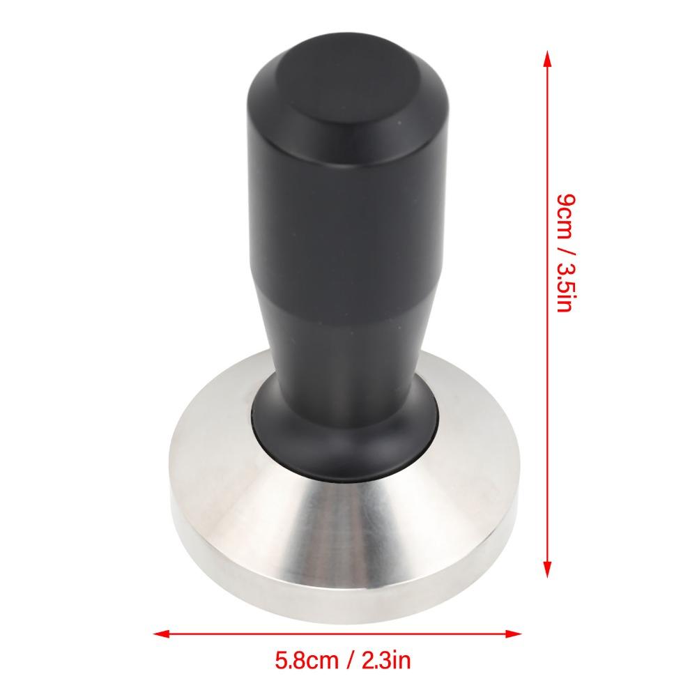 Ergonomic Handle Coffee Press Tamper 58mm Diameter Coffee Pressing Tool Home Barista Use