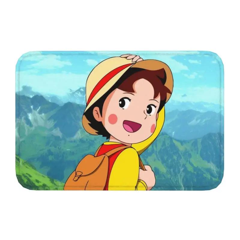 

Heidi la fille des Alpes paillasson anti-dérapant cuisine salle de bain tapis toilette sol porte entrée tapis tapis 160cm x 200cm