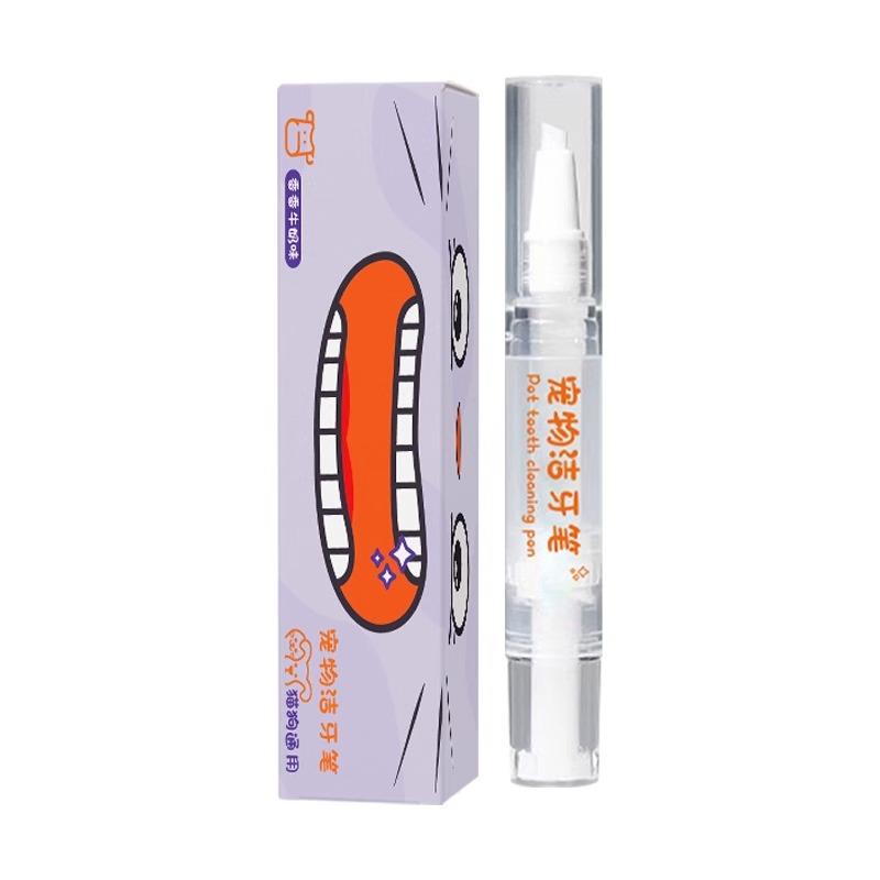 

Ручка для чистки зубов питомца, ручка-зубная щетка и зубная паста «все в одном» для чистки полости рта кошек и собак Dental Pen [1 set]