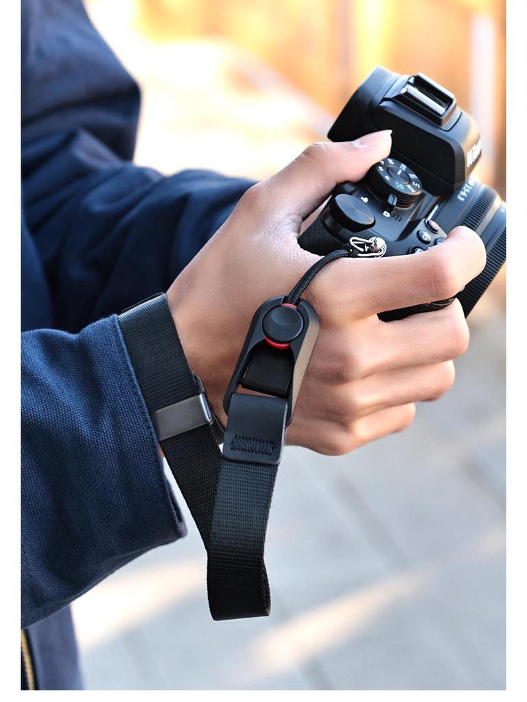 Alça de Pulso para Câmera de Liberação Rápida para Canon, Nikon, Sony, Fujifilm, Leica Mirrorless & SLR, Compatível com PD