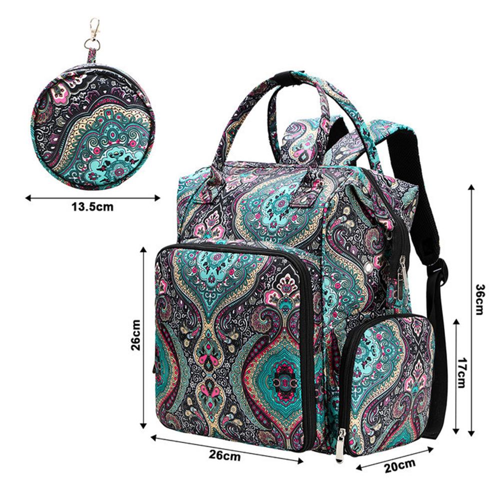 Knitting Bag Large Capacity Crochet Yarn Organizer Bag Lightweight Wear-resistant USB Charging Function for Sewing Crochet Hooks