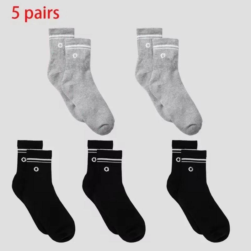 4 Pairs Cotton Female Yoga Sports Sock, Medium Long Socks, Pilates Fitness Sports Four Seasons High Quality Women's Yoga Sock