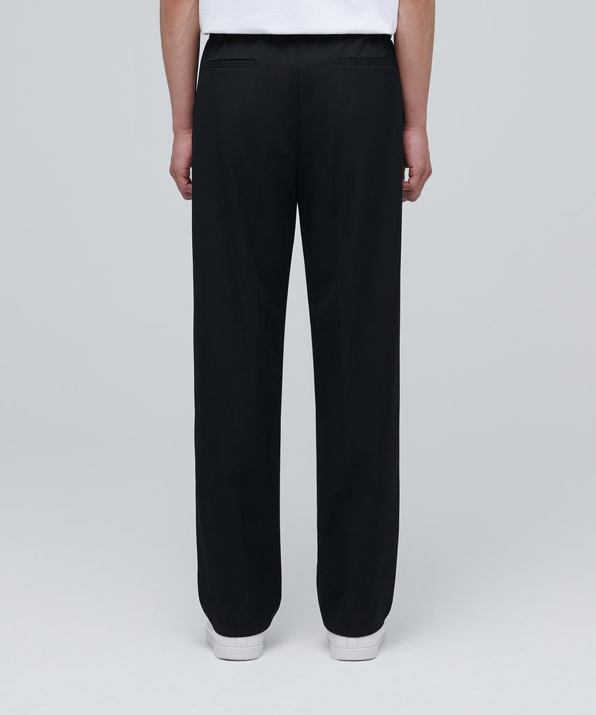 MUSINSA STANDARD Easy Elastic Track Slacks [Black]