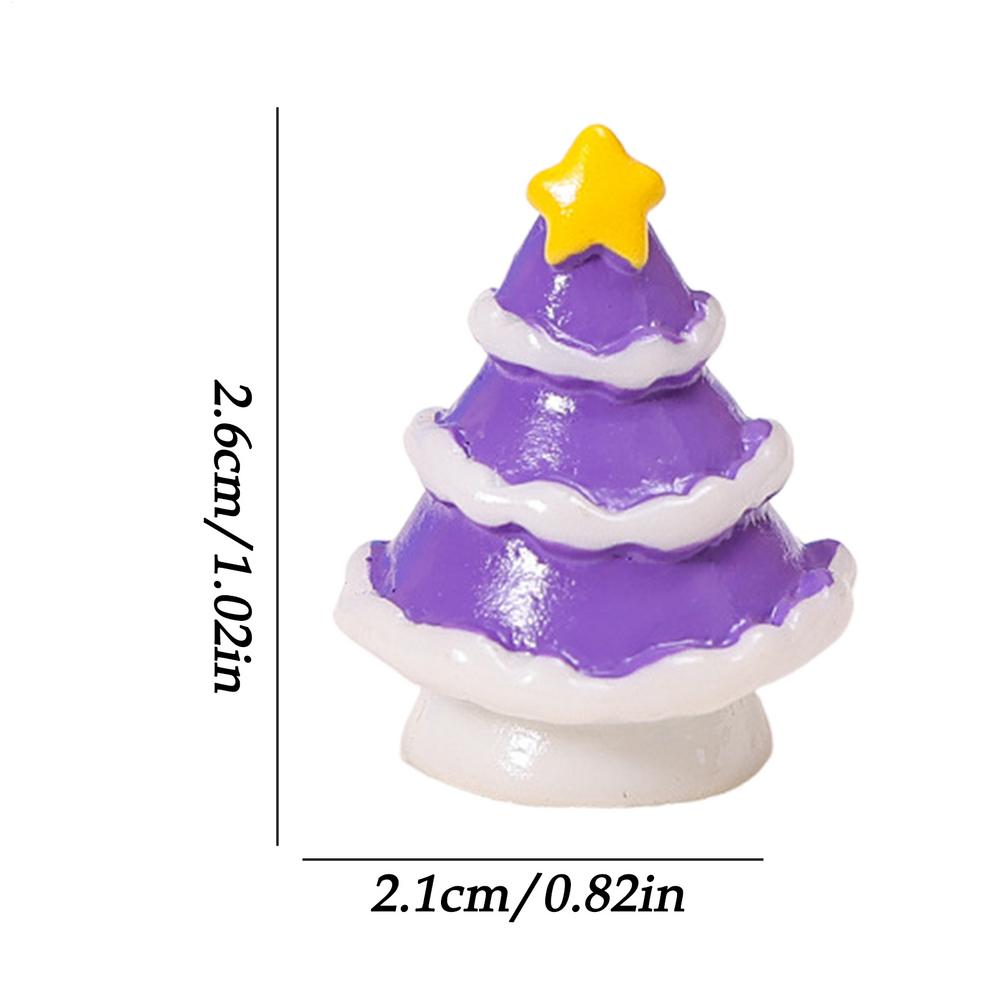 Mini Christmas Tree Decor Creative Table Statue Tabletop Little Christmas Tree Ornament For Room Mantel Shelf Tiered Tray Porch