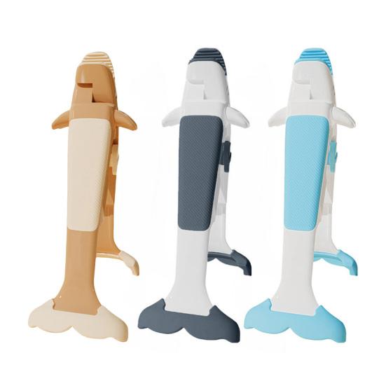 Anti-Scalding Clip Non-Slip Kitchen Tongs Heat-Resistant Plastic Utensil for Bowls And Baking Pans Whale Design Pot Gripper Multi-Purpose Cooking Tool