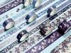 YUBX Masking Set of Elegant Blue with Silver Perfect for DIY Gift and Gift Decorations Tape, 8, Foil, Crafts, Journals, Planners, Scrapbooks,