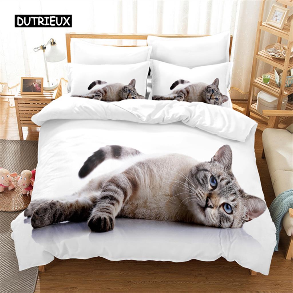 Cute Animals, Dogs  Bedding Set Duvet Cover Set 3d Bedding Digital Printing Bed Linen Queen Size Bedding Set Fashion Design