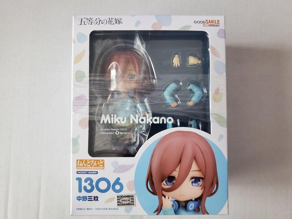 [USED] Nakano Miku Nendoroid with Animate Bonus