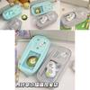 Canvas Cat Pen Case With Clear Window For Students And Office Supplies