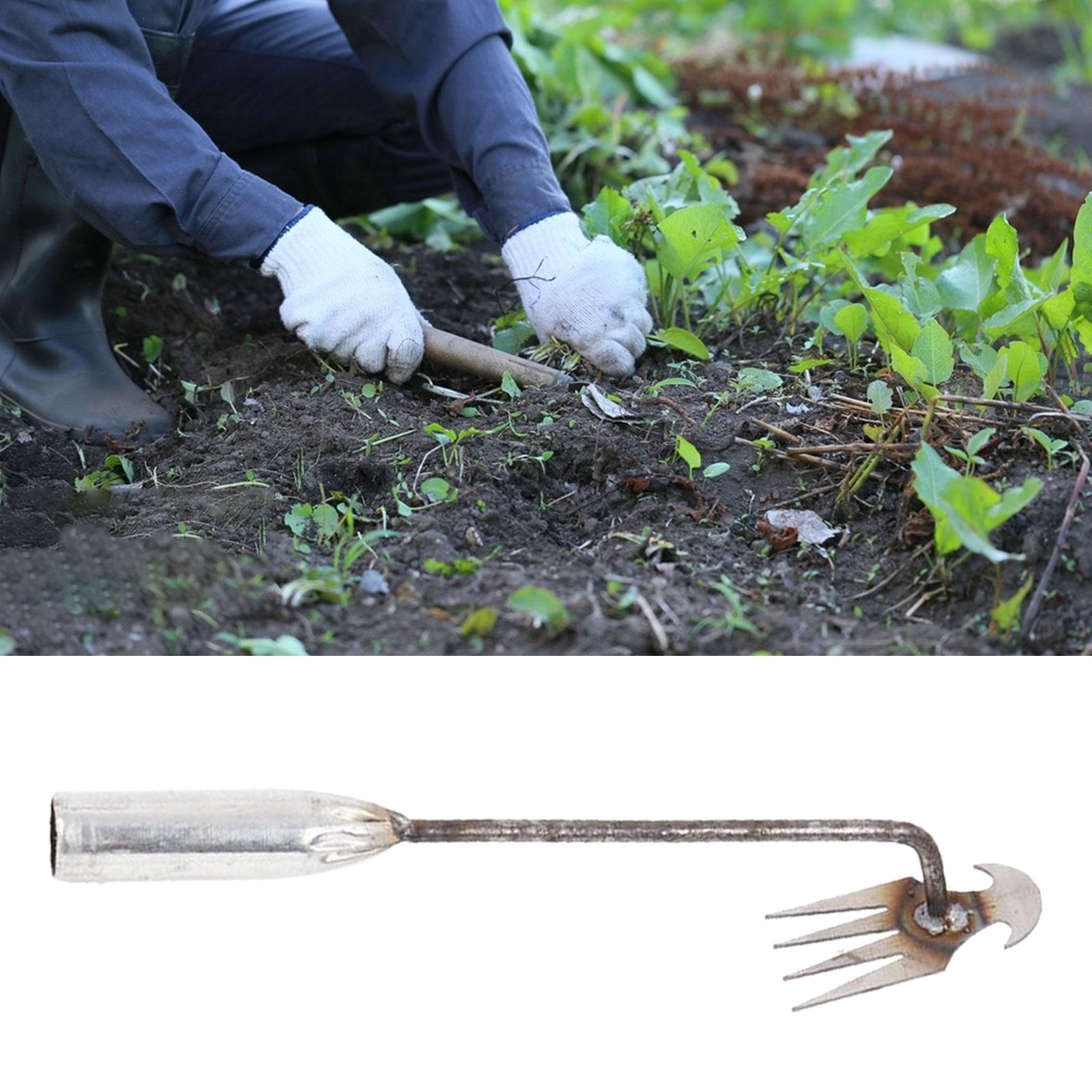 Hand Uprooting Weeder Tool Gardening Hoes Plowing Cultivating vegetable planting