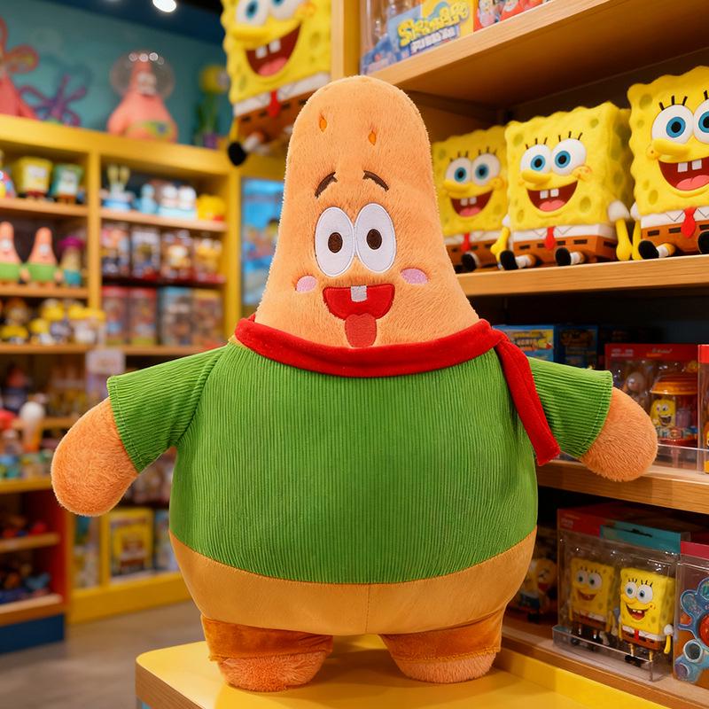 SpongeBob SquarePants Patrick Star Plush Scarf & Cushion Doll 45cm/0.5kg