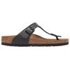 Birkenstock Gizeh EVA Abrasion Resistant Flip Flops Unisex Black Regular Loose Fit 1029231