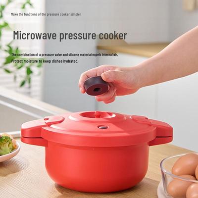 Portable Microwave Rice Cooker and Steamer for Office Use