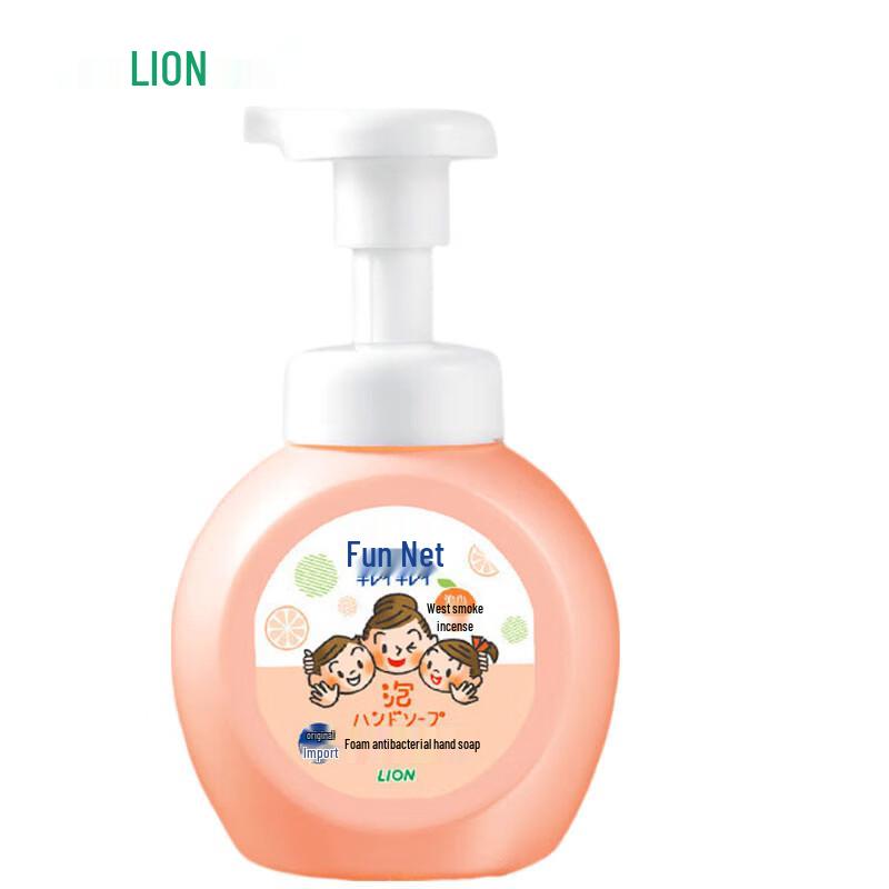 Lion Fun Clean Refreshing Grapefruit Foaming Hand Soap