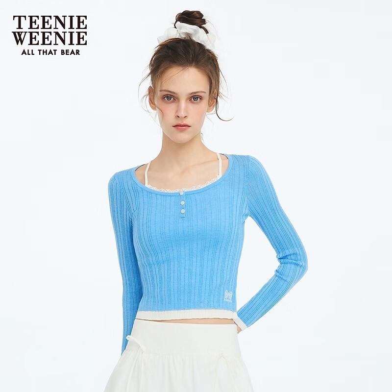 Teenie Weenie Letter Bear Knitted Sweater M