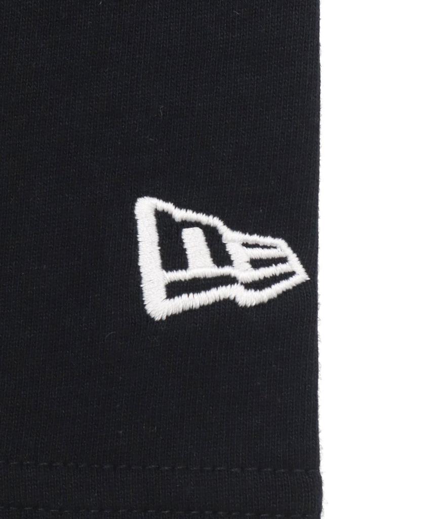 New Era Kids with Paisley Back Size 140 LS CT TEE PAISLEY Long-Sleeve T-Shirt Print, Black, (YTH BLK)