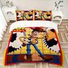3pcs Toy Story Handsome Woody Bedding Set, Including 1 Quilt Cover and 2 Pillow Shams, Without Filling, Soft and Comfortable Home Bedroom D084
