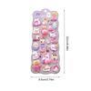 Cartoon Stickers Animal Adhesive Scrapbooking Supplies Small Bunny Soft Bubble Stickers For Diary Scrapbook Pencil Case Tablet