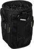 SK11 Tool Pouch, 120mm Wide X 170mm High X 100mm Deep, with Carabiner, Black, SWT020-2