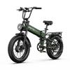 Elektrofahrrad APEFOX RH20 1500W(750W×2) Doppelmotor 48V22.5AH Akku 20 Zoll Fat Tire E-Bike Doppelte Hydraulische Scheibenbremse Offroad Mountain E-Bike