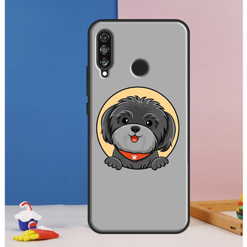 Cartoon Shih Tzu Dog Case For Huawei Nova 12i 11i 8i 7i 12s Y73 Y70 Y90 Y60 Y72 Y61 Y91 9 10 SE P40 Lite P30 Pro
