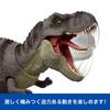 Mattel Jurský svět Laboratoř Dětský Pohyblivý Dinosaurus palce Věk 4 a JGM16 Nájezd! Figurka T-Rex, Velká, Hračka, Délka Cca. 18.2 (46,4 cm), Nahoru, Zelená,