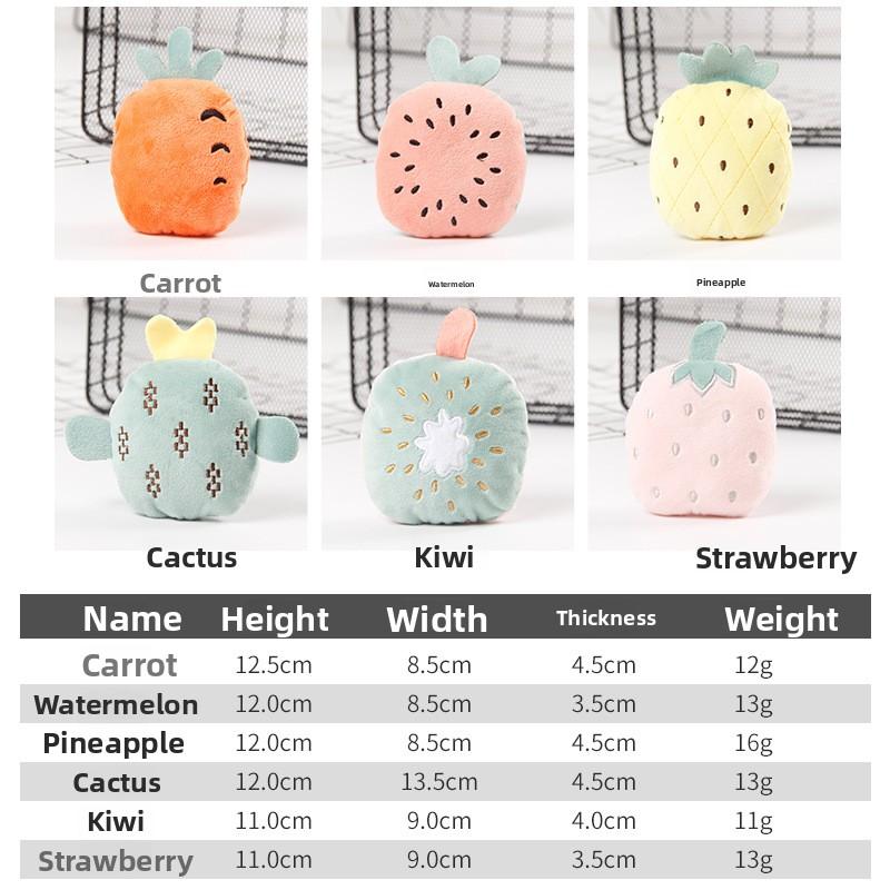 Pet Cat Supplies: Paper Cat Grass, Catnip, Interactive, Cute Fruits, Plush Cat Toys