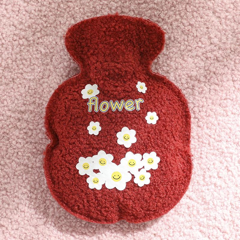 320Ml Soft Hot Water Bottle Winter Hand Warmer Cute Kawaii Water Bottle For Girls Portable Waist Hand Bed Warm Bottles