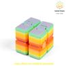 Infinity Zauberwürfel Dekompression Fidget 3D Gedruckter Verformungswürfel Kinder Erwachsene Sensorisches Mini-Gadget Stressabbau Angstspielzeug