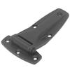 T Hinge Soft Close Tee Hinge Zinc Alloy T Strap Hinge Replacement for Toolbox Car Door Black