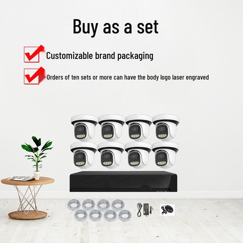 16-Channel Cross-Border PoE IP Camera Surveillance Kit with NVR System