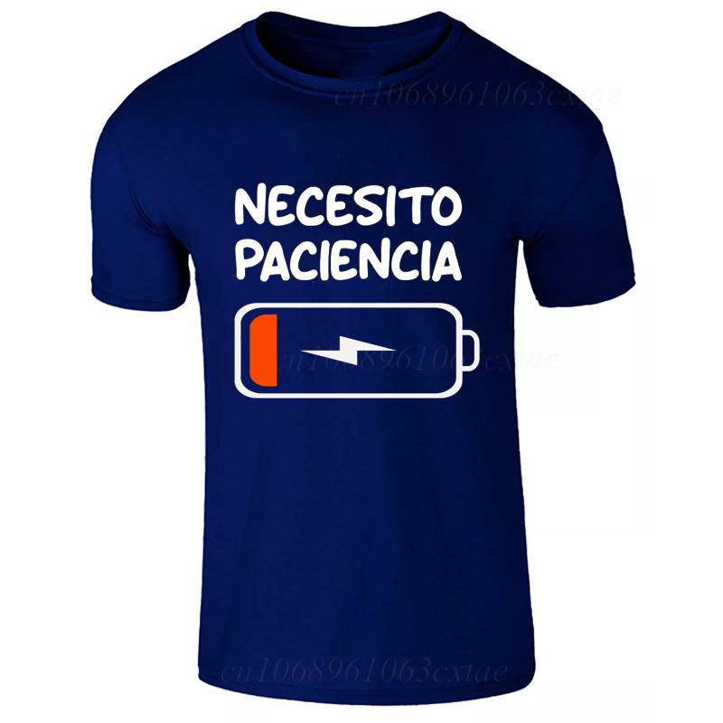 New Fashion Tshirts Patience 1 T Shirt Spanish Humor Couple Dad Birthday Gift Shirt Short Sleeve Soft Oneck Unisex Tee Tops