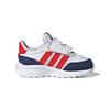 Adidas Neo Run 70S Durable Low-Top Walking Shoes Baby Shoes White Red Blue GW0326