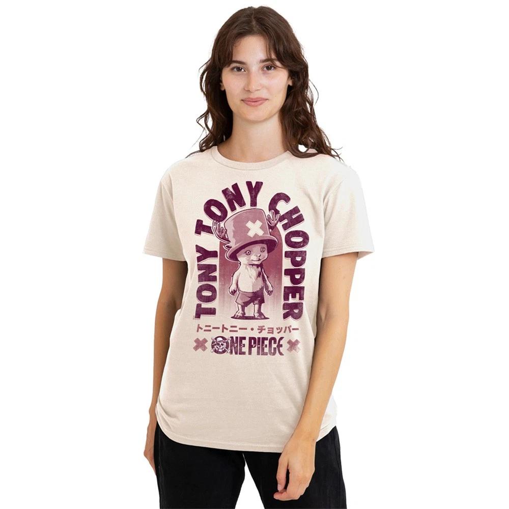 

One Piece Chopper Tonal Womens T-Shirt S-2XL, Natural M