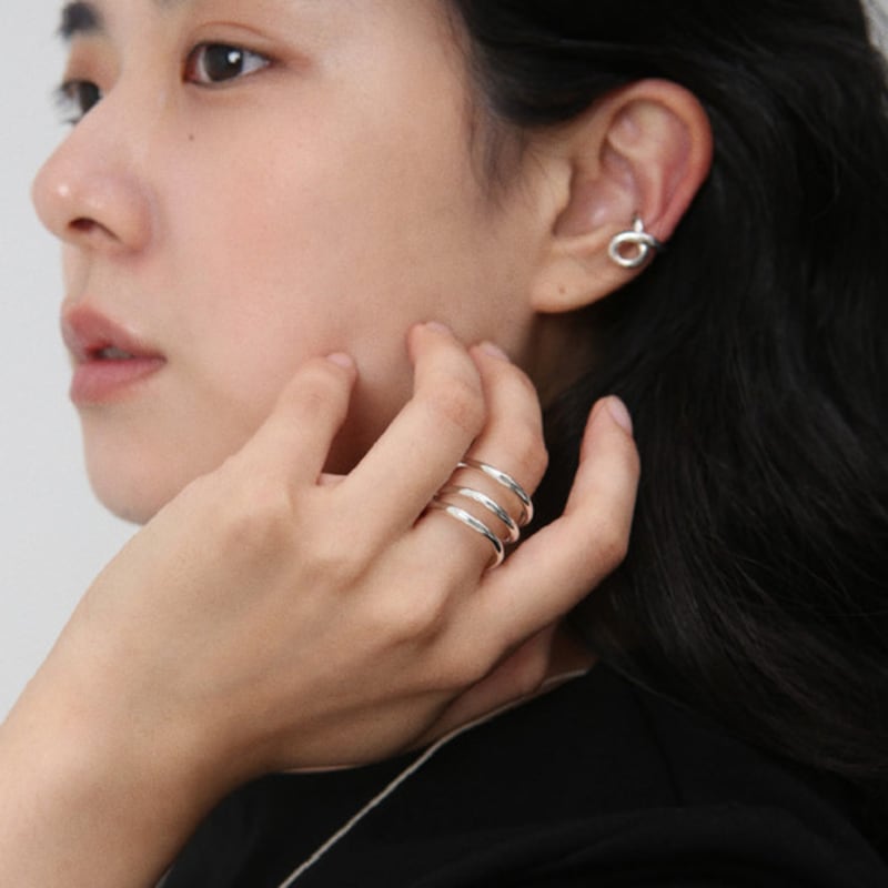 Moodydoo 3-lined Flow Ring