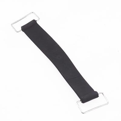 Motorcycle Battery Strap Durable Adjustable Rubber Tie Down with Metal Buckles for Secure Battery Mounting and Vibration Absorption